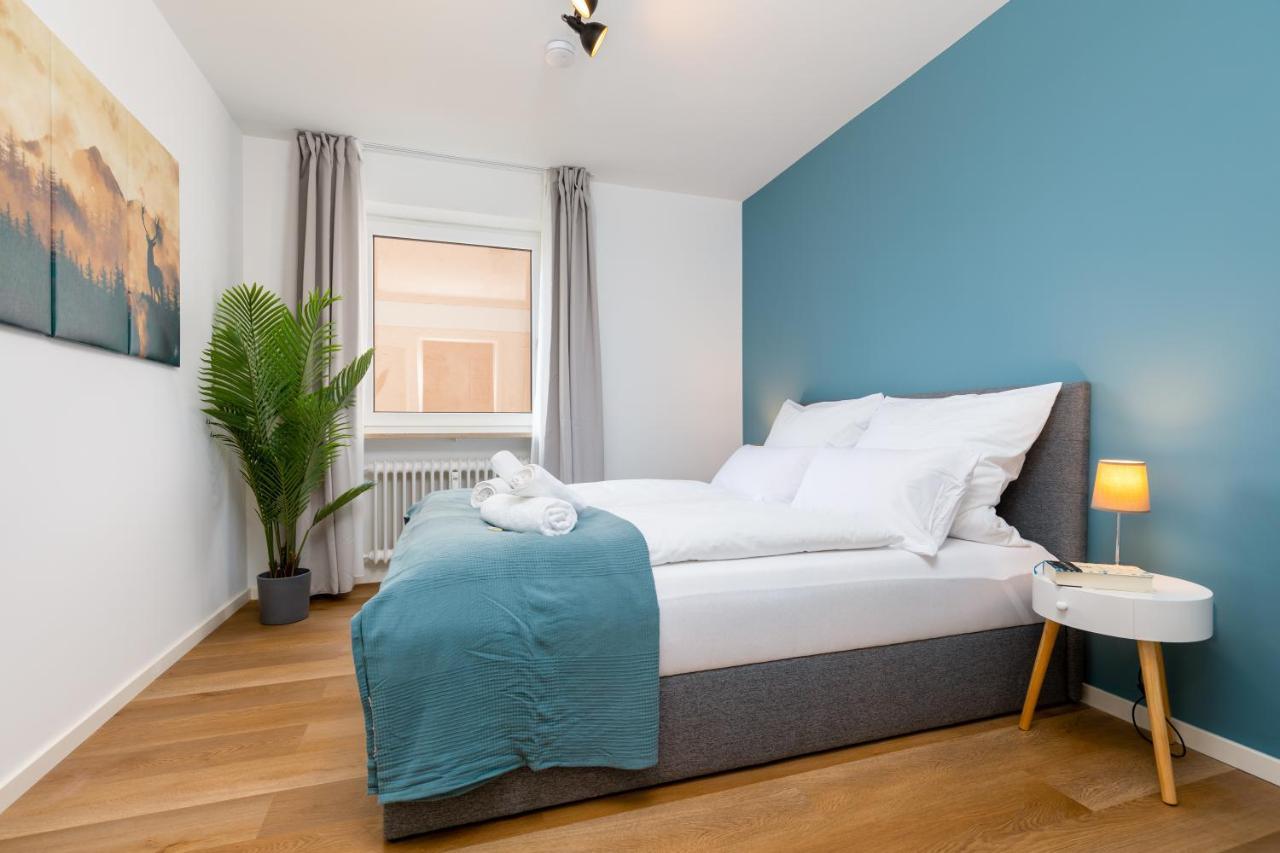 E&K Living - Design Apartment - 2 Bedrooms - Kitchen - Free Parking Augsburg Exteriér fotografie