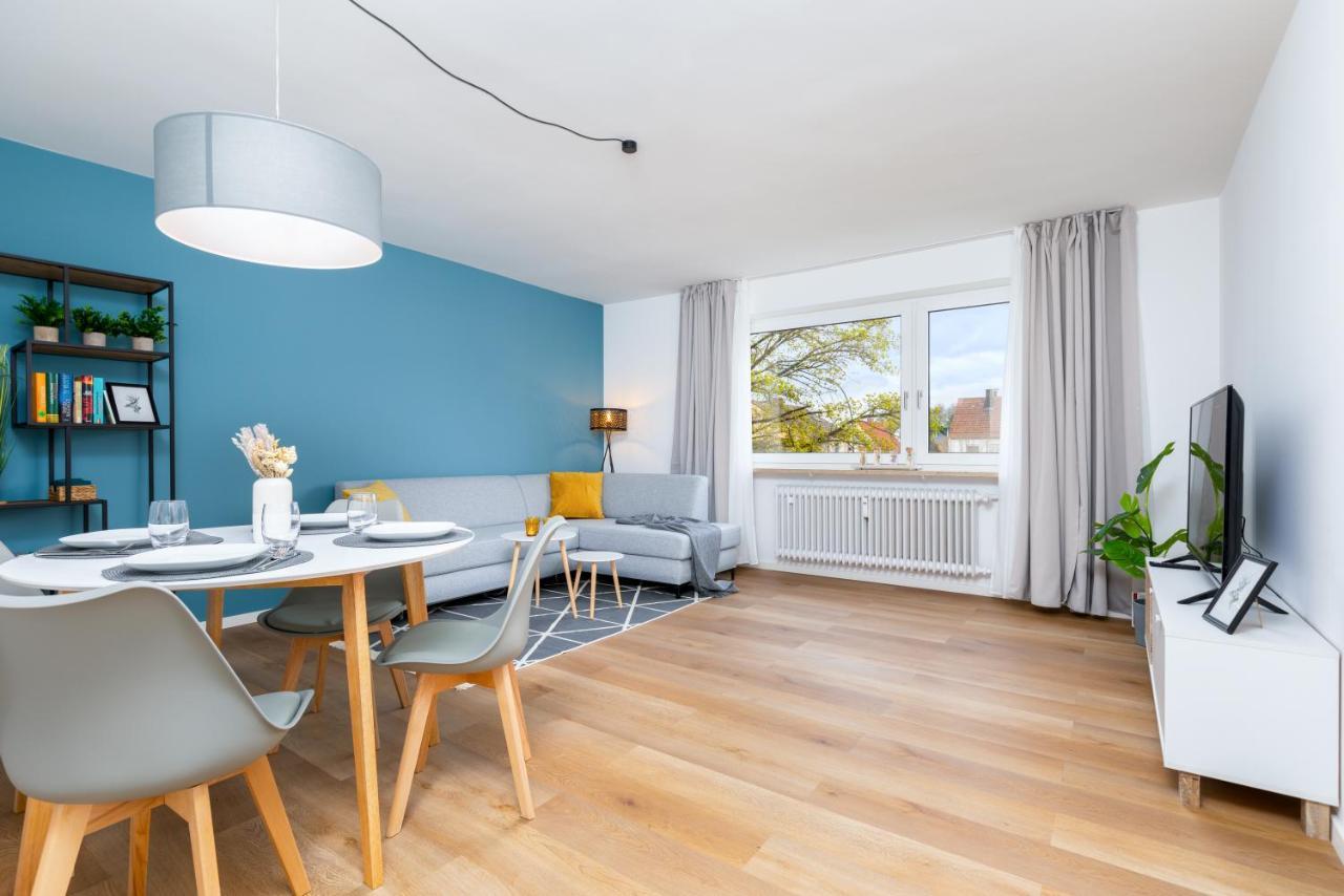 E&K Living - Design Apartment - 2 Bedrooms - Kitchen - Free Parking Augsburg Exteriér fotografie
