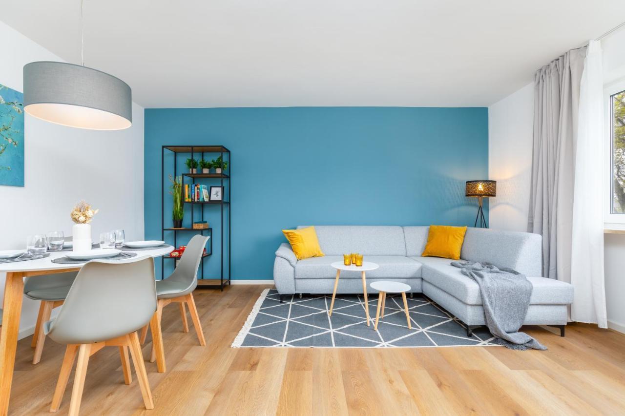 E&K Living - Design Apartment - 2 Bedrooms - Kitchen - Free Parking Augsburg Exteriér fotografie